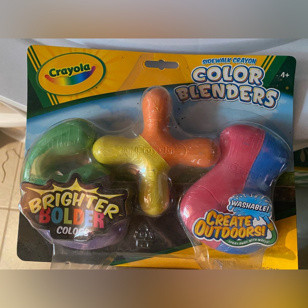 Crayola Color Blenders Sidewalk Crayons - Bright Mix
